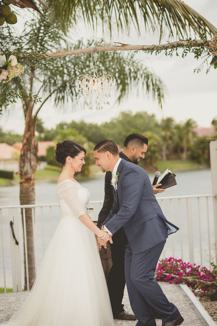 Roxy Velazquez (31 and an administrative assistant) and Rodney Velazquez (40 and a physical therapist) knew they wanted the wedding to reflect them in