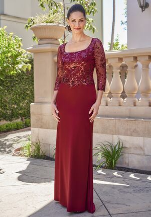 Jade Couture Mother of the Bride by Jasmine K258015 Red Mother Of The Bride Dress