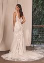 Lillian West 66292 Fit-and-Flare Wedding Dress - thumbnail - 3