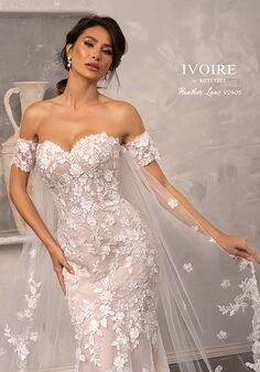 IVOIRE by KITTY CHEN HEATHER LANE, V2405 Fit-and-Flare Wedding Dress