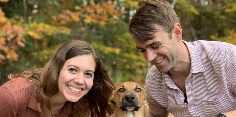 Zoë & Williams Home Page Banner