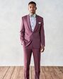 The Black Tux Rose Shawl Collar Tuxedo Pink Tuxedo - thumbnail - 3