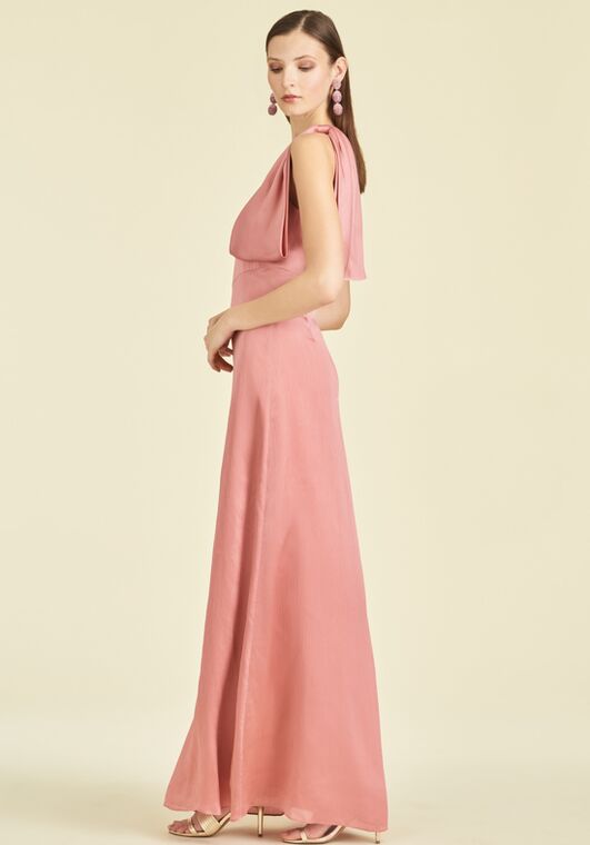 Sachin & Babi Chelsea Gown - Rouge One Shoulder Bridesmaid Dress - 2