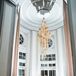 “The elegance of the ballroom and lobby enhanced the overall look of the wedding as the decor fit our color scheme,” Rachel says of the opulent interior of Georgian Terrace in Atlanta, Georgia.