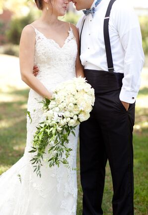 White Cascade Bouquet