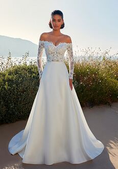 Demetrios 8121 A-Line Wedding Dress