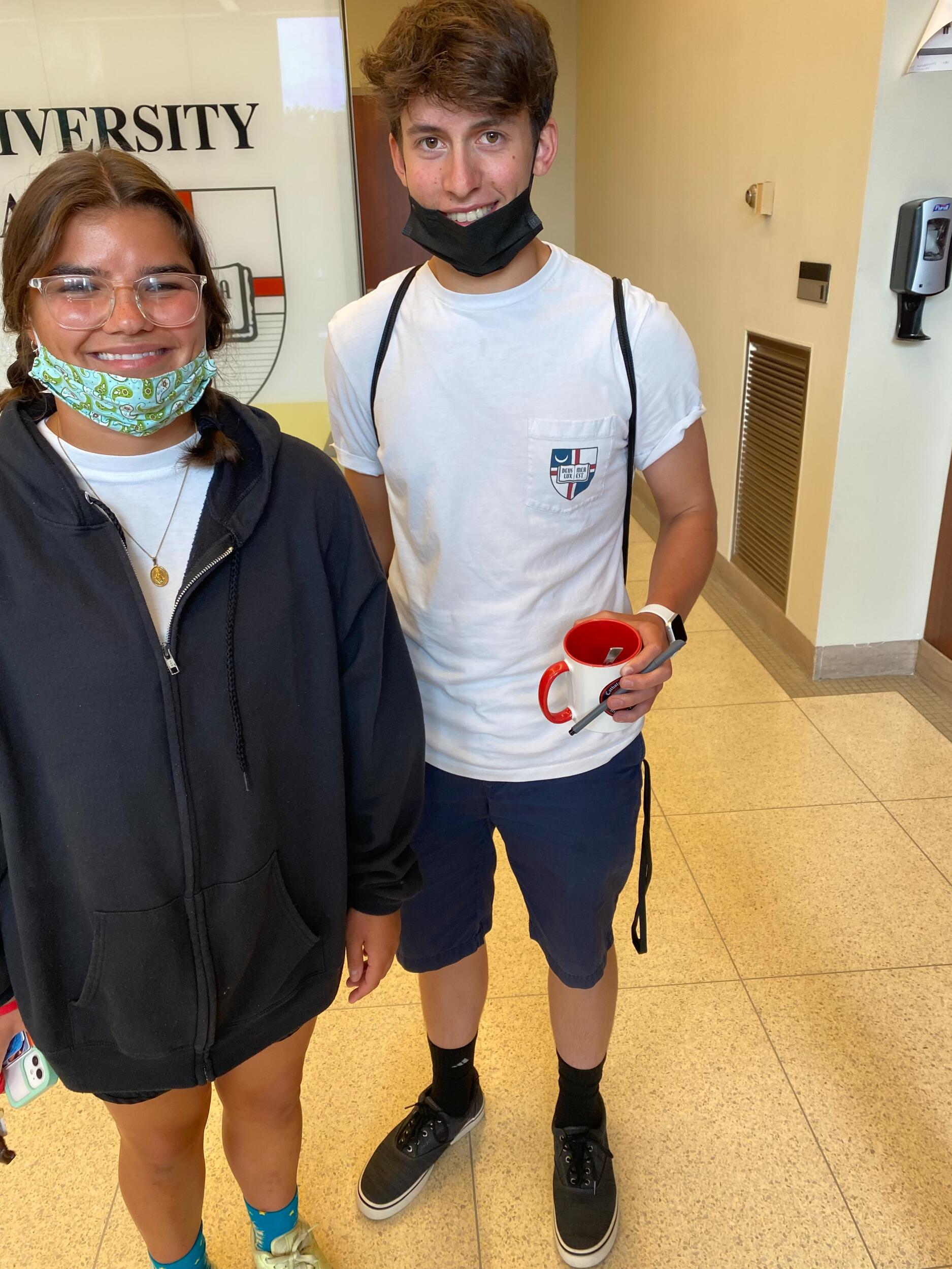 One of those people is this guy at training, named Ben. He is really smart and funny, and he speaks Spanish! Olivia quickly befriends him and they start hanging out. Every. Day. 
