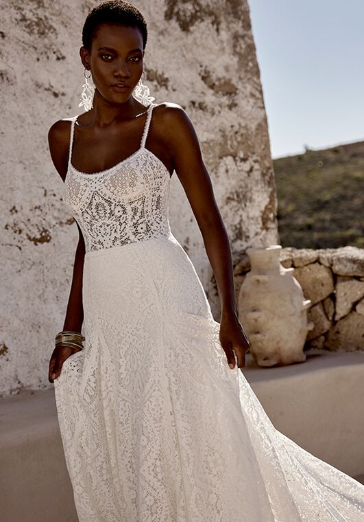 Lillian West 66358 A-Line Wedding Dress - 2