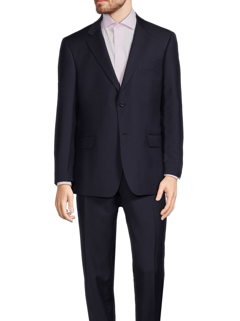 Affordable Modern Fit Wool Suit from Saks Fifth Avenue 