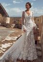 Calla Blanche 123124 Glenda Mermaid and Trumpet Wedding Dress - thumbnail - 3