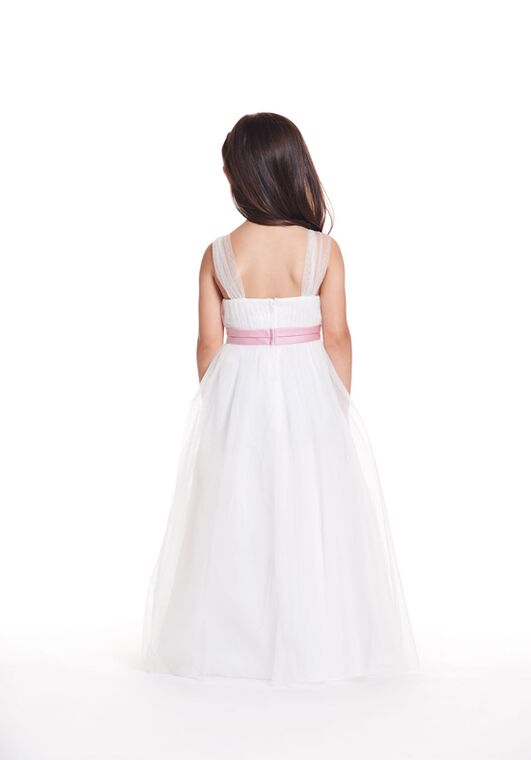 Bari Jay Flower Girls F1019 Ivory Flower Girl Dress and Ring Bearer Outfit - 2