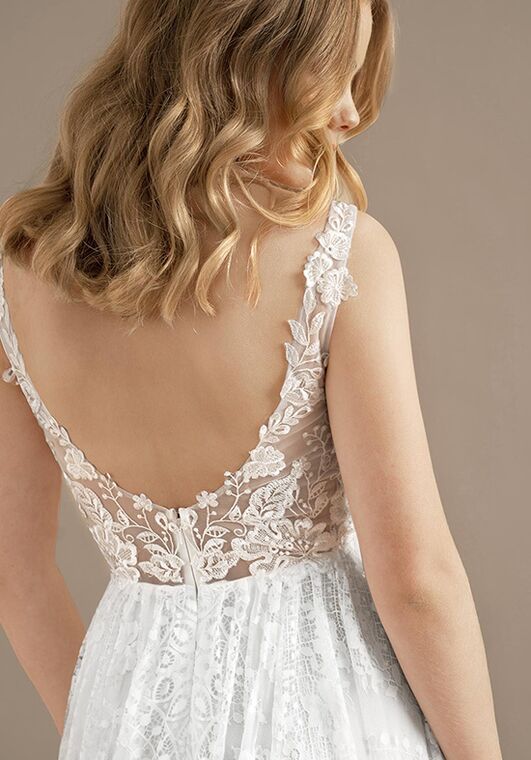 AW Bridal AW Whitney Wedding Dress A-Line Wedding Dress - 3