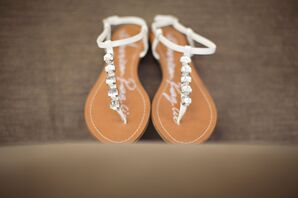 Jeweled Bridal Sandals