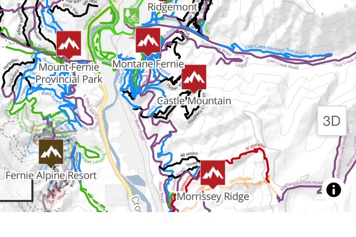 Picture of Mountain Biking In Fernie