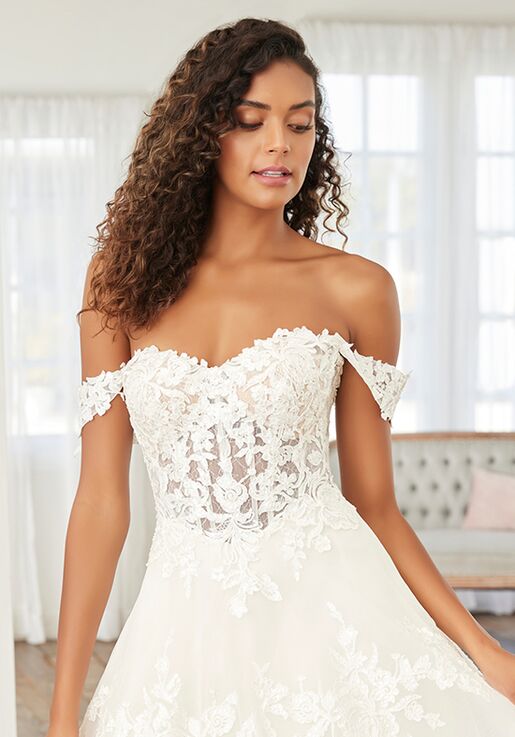 Adrianna Papell Platinum 31245 Ball Gown Wedding Dress - 3