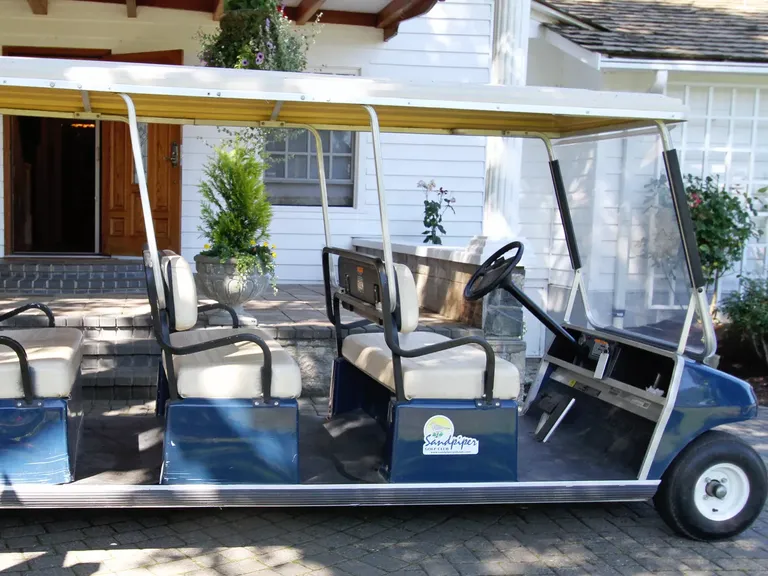 Club Car Transportation for Wedding Guests