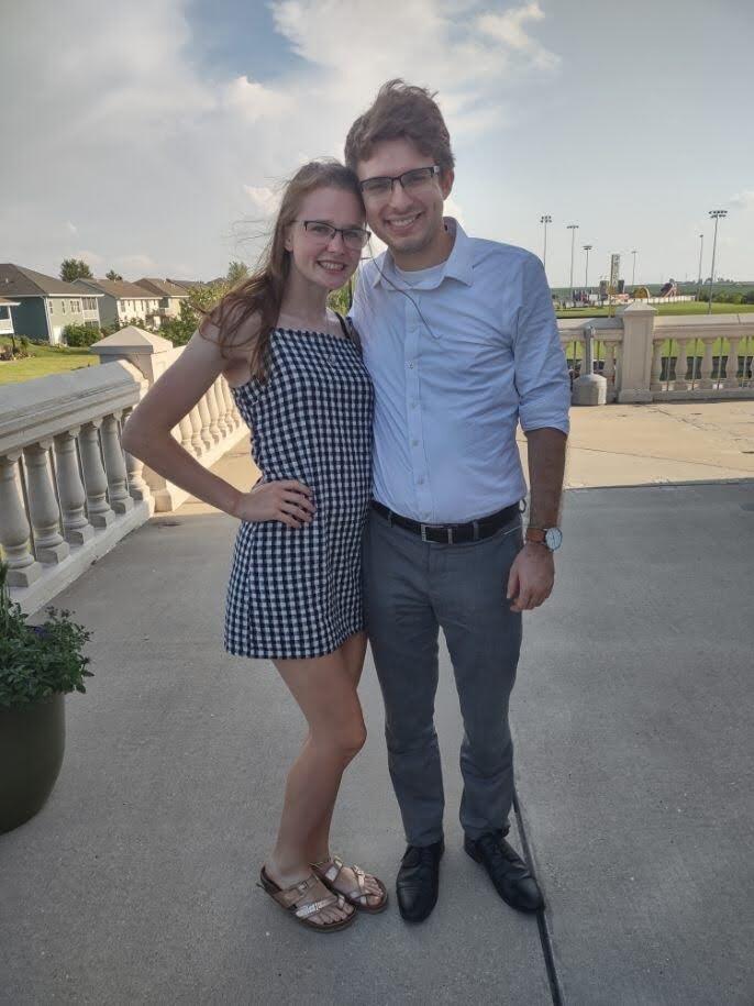 First family wedding we attended together in Dubuque, IA.