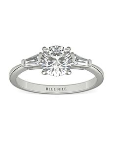 Blue Nile Round Cut Engagement Ring