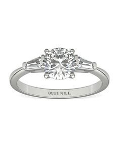 Blue Nile Round Cut Engagement Ring
