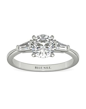 Blue Nile Round Cut Engagement Ring