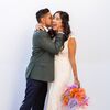 Pops of Color Wowed at This Three-Culture Wedding at Casa de la Guerra in Santa Barbara, California