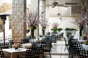 Tall Cherry Blossom Centerpieces