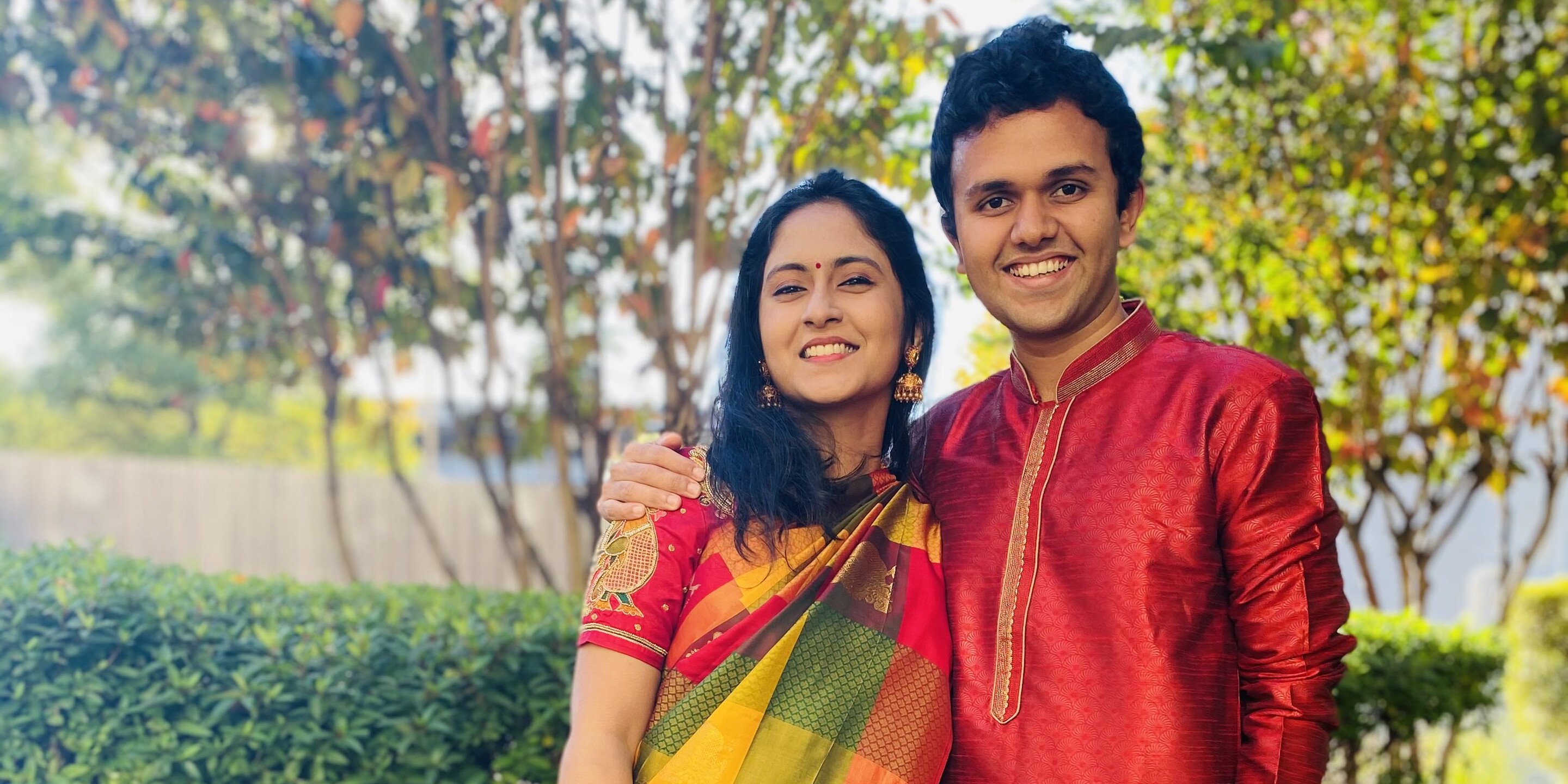 Abinaya & Harinath Home Page Banner