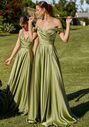 Ladivine 7493 Off the Shoulder Bridesmaid Dress - thumbnail - 1