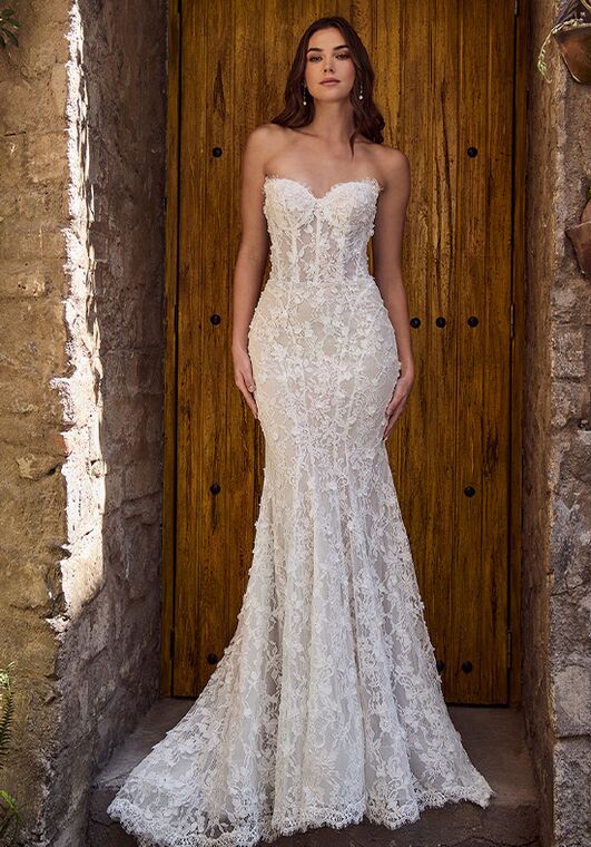 Calla Blanche 125253 Klara Sheath Wedding Dress - 2