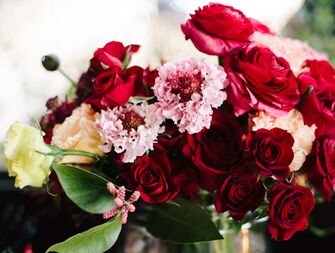Red roses for valentine's day