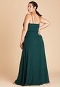 Birdy Grey Gwennie Dress Curve in Emerald V-Neck Bridesmaid Dress - thumbnail - 2