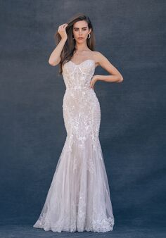 Allure Couture C721 Fit-and-Flare Wedding Dress