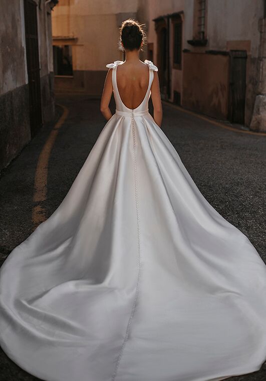 Abella Molly Ball Gown Wedding Dress - 4