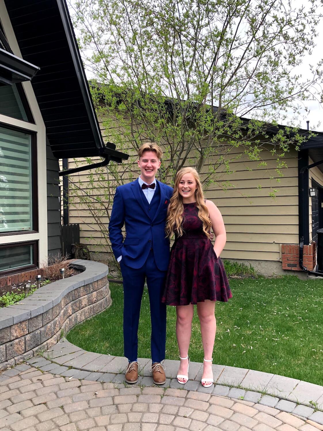 Liam's grade 12 graduation 