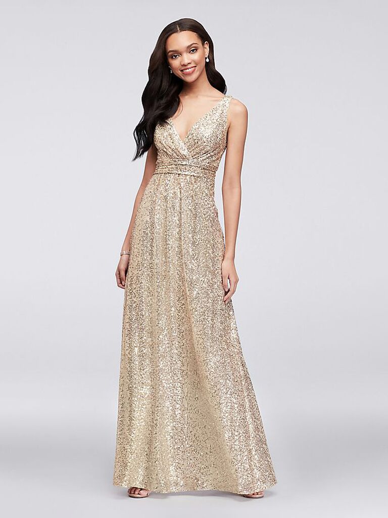 Gold Bridesmaid Dresses to Make Your ...