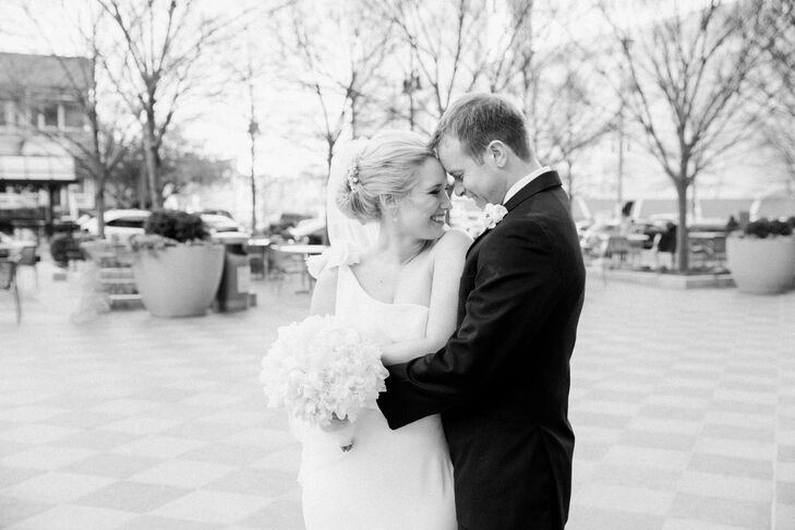 This wedding couldn’t have been more timeless. “I wanted our wedding to be one that we would still think was perfect in 50 years," Lynn Lovejoy (28 an