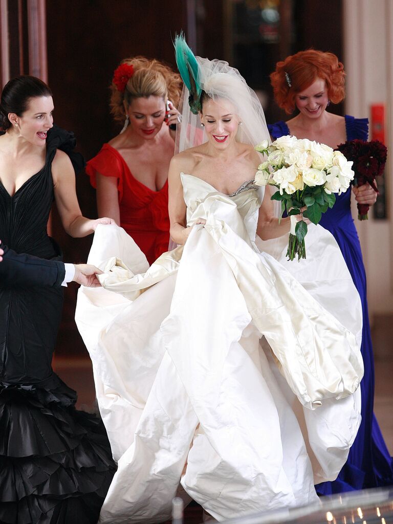 Miley Cyrus Wore Vivienne Westwood Wedding Dress