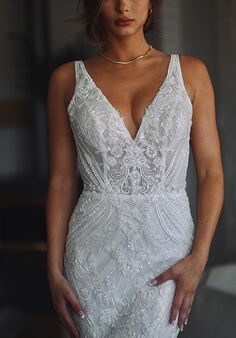 Martina Liana 1532 Fit-and-Flare Wedding Dress