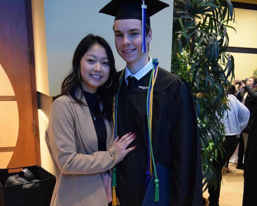 Picture of Nate’s College Graduation 