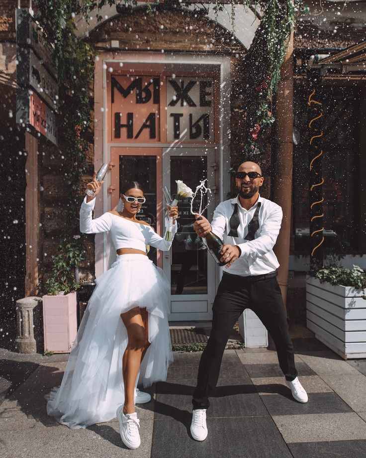 Talia Thompson Wedding Not A Shotgun Wedding, But There Were Guns