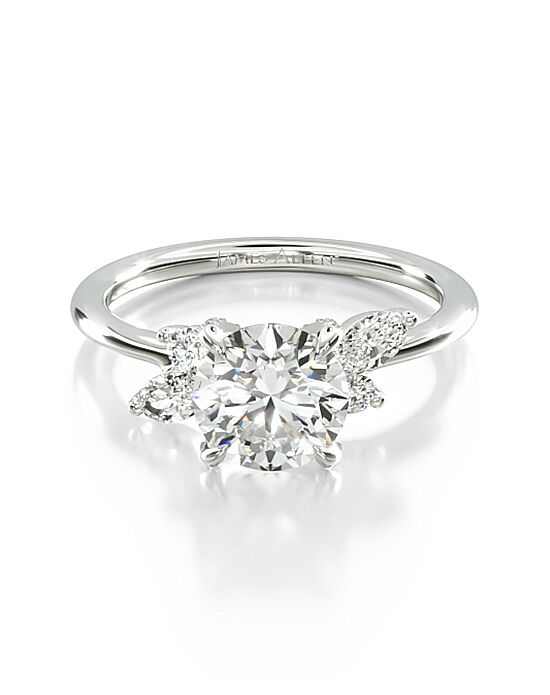 James Allen Round Cut Engagement Ring - 1