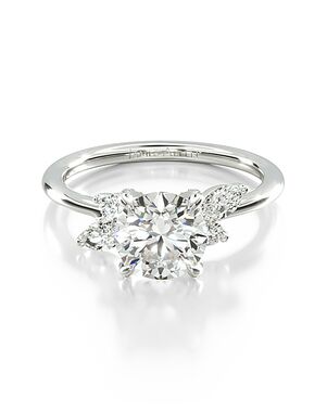 James Allen Round Cut Engagement Ring