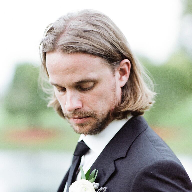 Ideas for men's wedding hairstyle