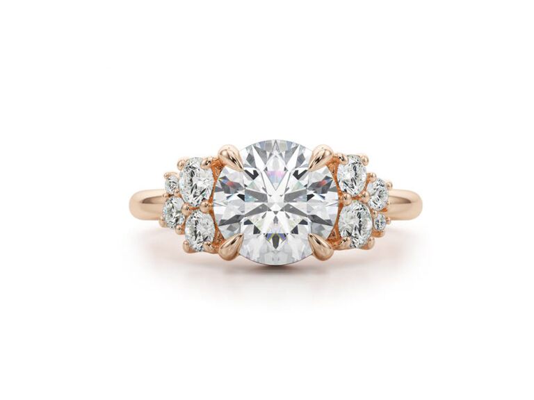 lab grown diamond engagement ring