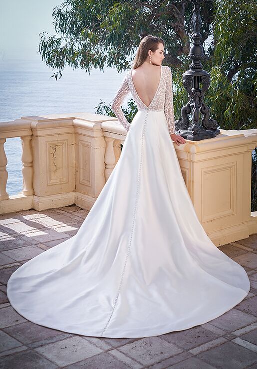 Jasmine Couture T222056 A-Line Wedding Dress - 2