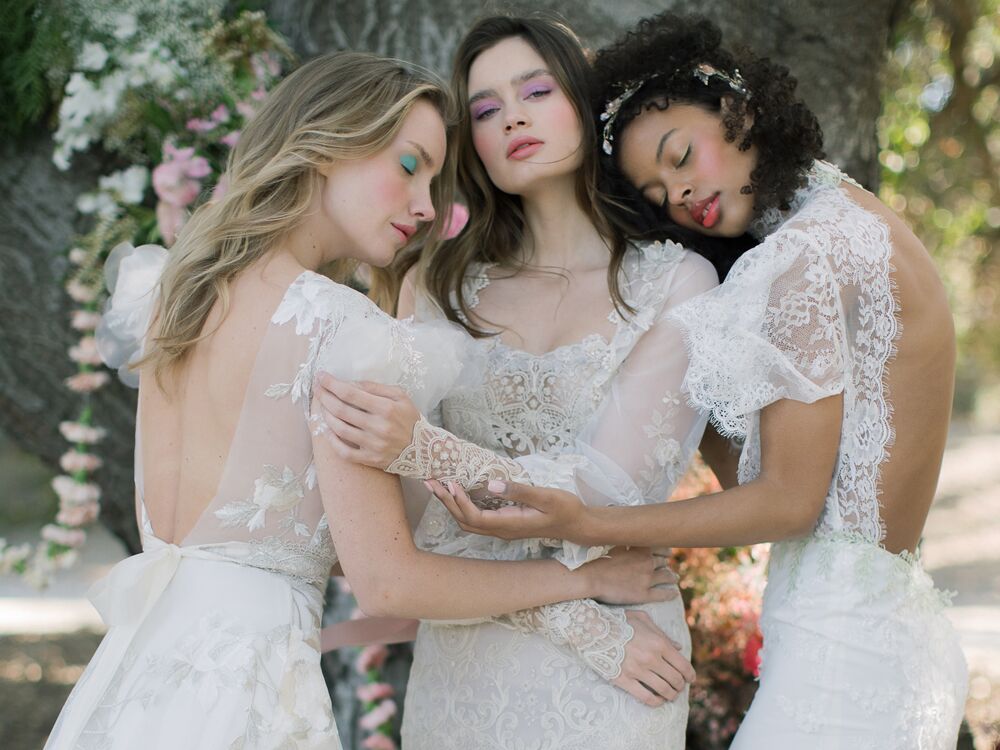 Claire Pettibone Wedding Dresses From Bridal Fashion Week