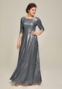 AW Bridal AW Simone Dress Silver Mother Of The Bride Dress - thumbnail - 2