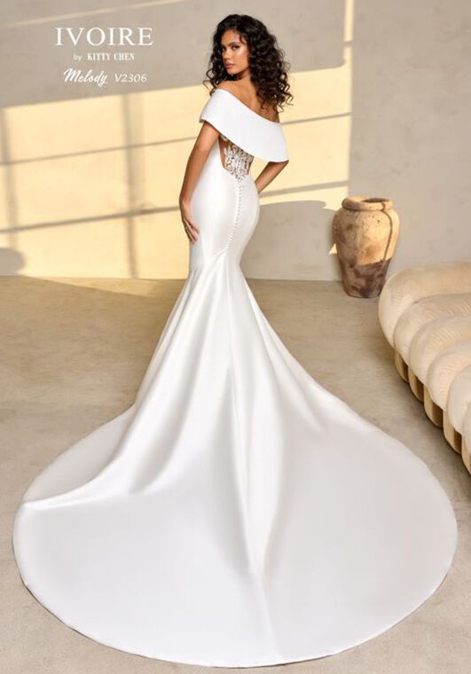 IVOIRE by KITTY CHEN MELODY, V2306 Mermaid Wedding Dress - 2