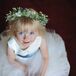 Flower Girl With a Thistle Flower Crown