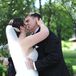 First Kiss at Branford, Connecticut, Wedding